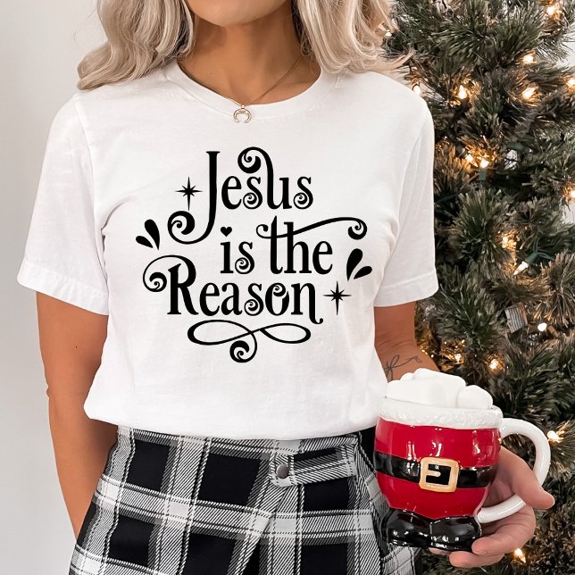 Jesus är Reason-julen T Shirt (Jesus is the Reason Christmas T-Shirt)