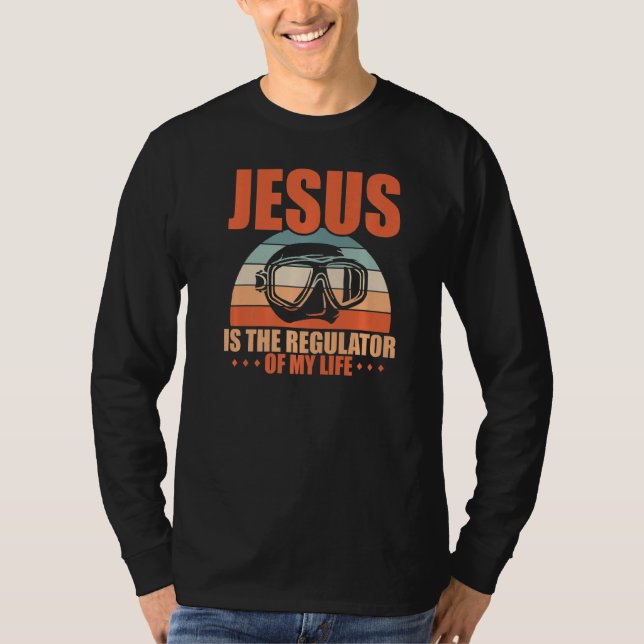 Jesus är regissör för min livskamrat t shirt (Framsida)