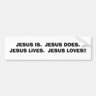 JESUS ÄR. RELIGIÖS BULA FÖR JESUS DOES.JESUS L BILDEKAL