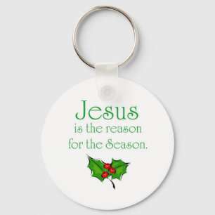Jesus är resonera för säsongen nyckelring