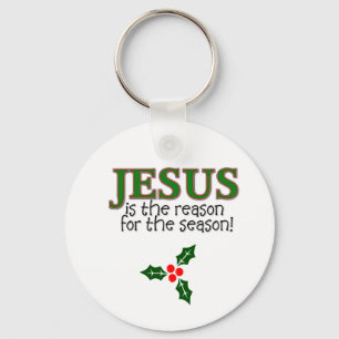 Jesus är resonera för säsongen nyckelring