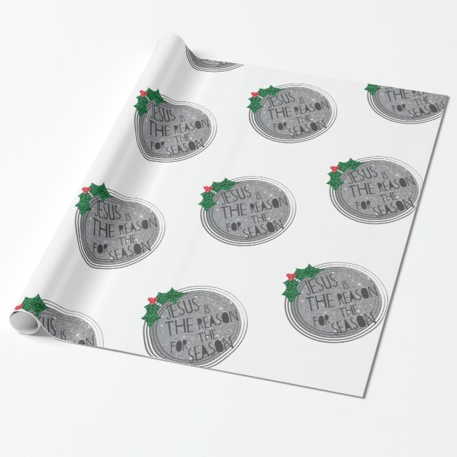 Jesus är resonera för säsongen presentpapper (Utrullad)