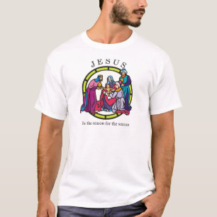 Jesus är resonera för säsongen tee shirt