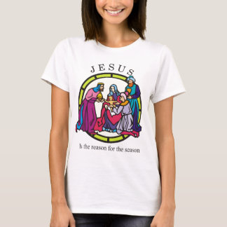 Jesus är resonera för säsongen tee shirt