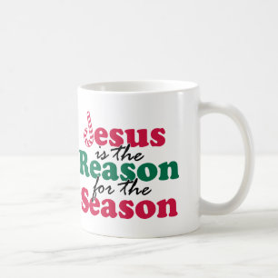 Jesus är resonera kaffemugg