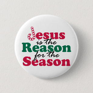 Jesus är resonera knapp