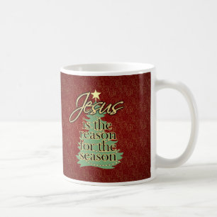 Jesus är resonerakristenjulen kaffemugg