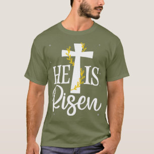 Jesus är Risen 5t Plus Storlek T Shirt