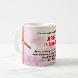 JESUS ÄR RISEN Christian Påsk Kaffemugg