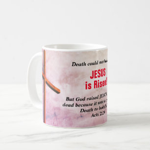 JESUS ÄR RISEN Christian Påsk Kaffemugg