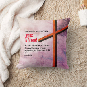 JESUS ÄR RISEN Christian Påsk Kudde