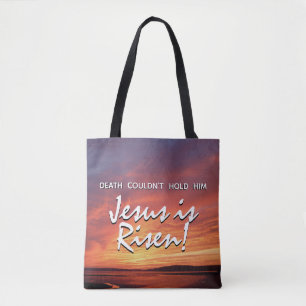 JESUS ÄR RISEN Christian Resurrection Påsk Tygkasse