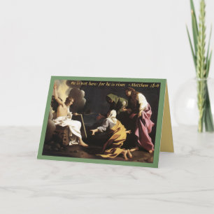 Jesus är Risen målning,Religiösa Christian Påsk Helgkort