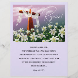 Jesus är Risen! Påsk Church Bulletins