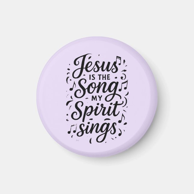 Jesus är sången  magnet (Framsidan)