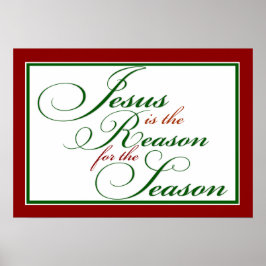 Jesus är skälet till att Poster