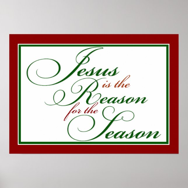 Jesus är skälet till att Poster (Framsidan)