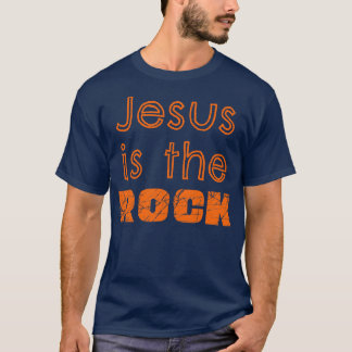 Jesus är solid som Sten T Shirt