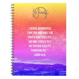 Jesus är Spiral fotopatbok Anteckningsbok