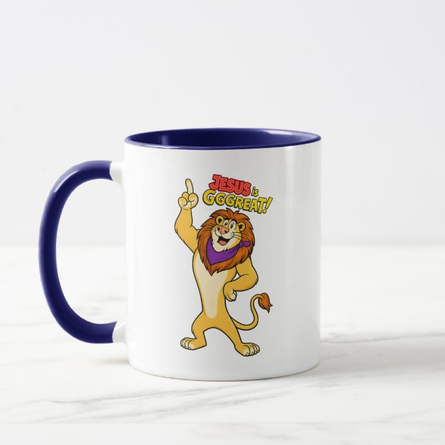 JESUS är SUPER - Kristet Mugg (Vänster)