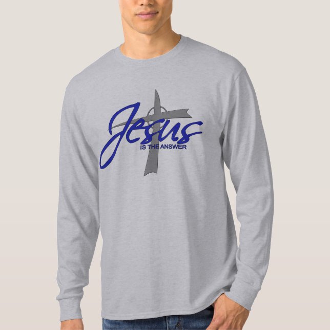 Jesus är svaret tee shirt (Framsida)