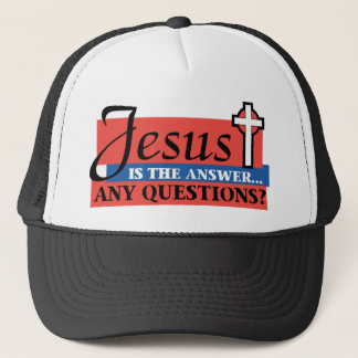 Jesus är svaret truckerkeps