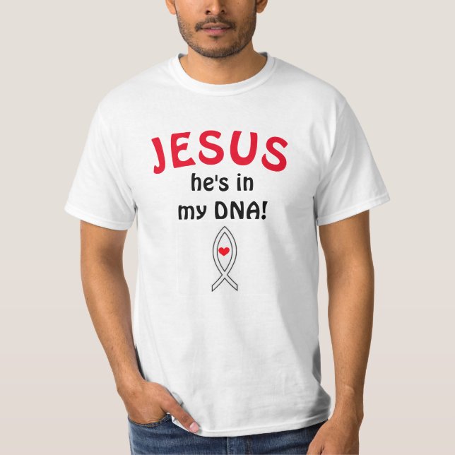 Jesus är utanför mig t shirt (Framsida)