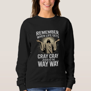 Jesus Är Vägen Jul Rolig Tro Religions-  T Shirt