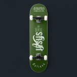 Jesus är vägen, Life, Truth Skateboard<br><div class="desc">Jesus IS Way,  Life,  Truth Skateboard med "IS" monogrammad och citerar det kristna citatet "Jesus är way,  life,  Sanning T-shirt" i blandad kalligrafi och minimalistisk typografi. Det här trendiget är den moderna trosdesignen perfektens gåva och mode påstående. #christian #religion #scripture #religion #bible #jesus</div>
