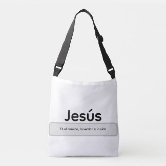 Jesus är vägen, sanningen och livet axelväska
