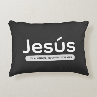 Jesus är vägen, sanningen och livet prydnadskudde