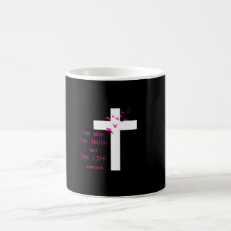 Jesus är vägen skrivet t-shirt kaffemugg