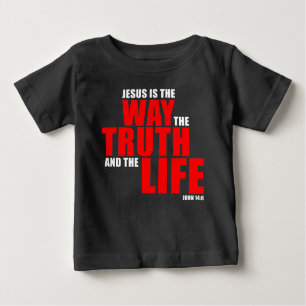 JESUS är VÄGEN TRUTH och LIFE - John 14 T Shirt