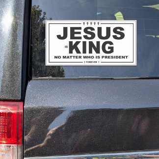 Jesus är vinyldealen Kung Kampanj Stil Klistermärken