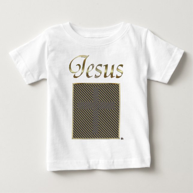 JESUS arg optisk illusion Tee (Framsida)