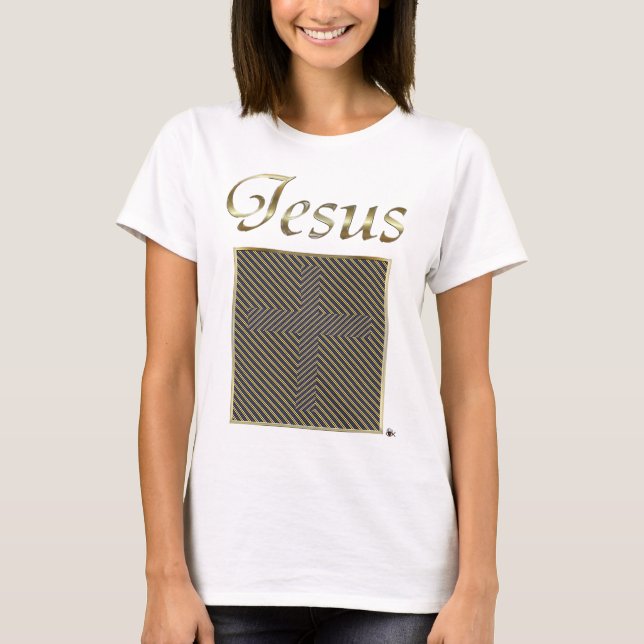 JESUS arg optisk illusion Tröja (Framsida)