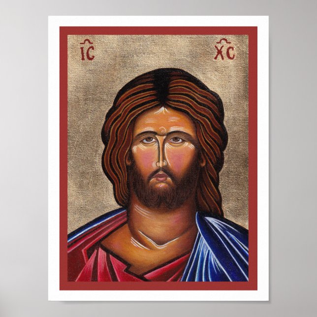Jesus arkivtryck poster (Framsidan)