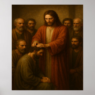 Jesus Arresteringsaffles ™ LDS Wall Art Skriv ut Poster
