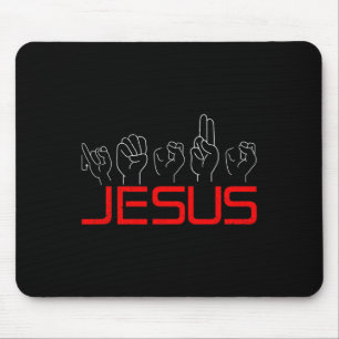 Jesus ASL American Sign Language Christian Döv Aw Musmatta