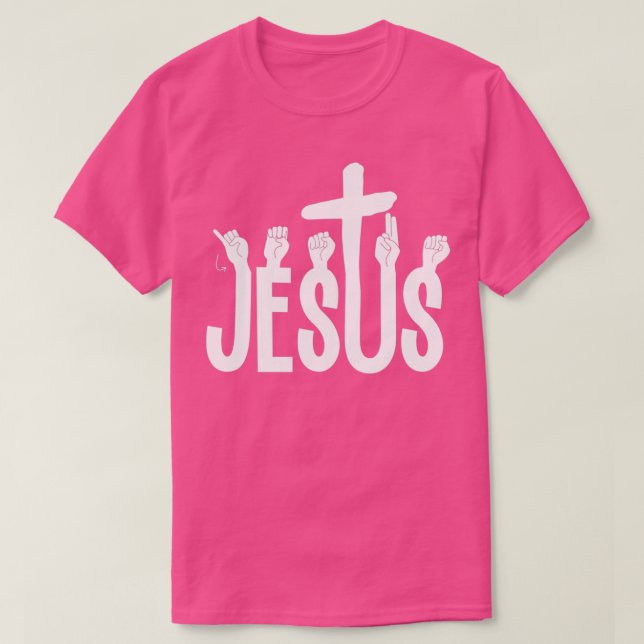 JESUS ASL T SHIRT (Design framsida)