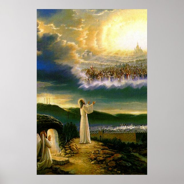 Jesus at the heaven's gate poster (Framsidan)