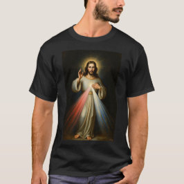Jesus av den Gudomliga Barmhärtighetens Herr T-shi T Shirt