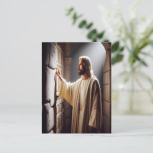 Jesus av Door vid Sunrise Vykort