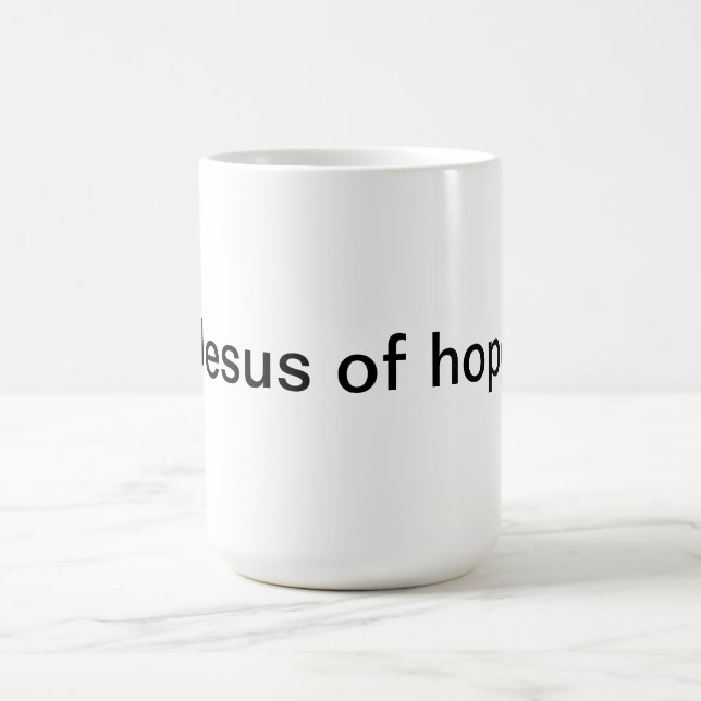 Jesus av hopp Mugg (Center)