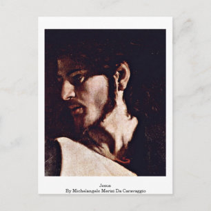 Jesus av Michelangelo Merisi Da Caravaggio Vykort