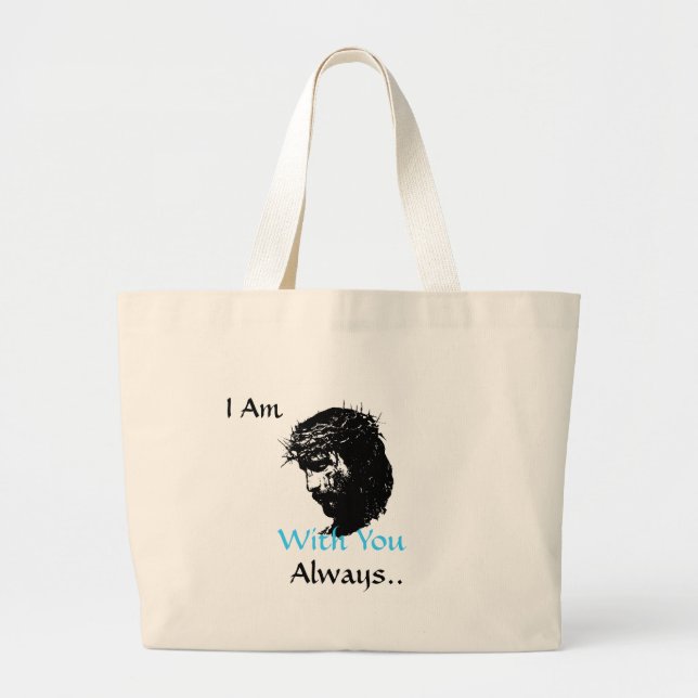 Jesus Bag Jumbo Tygkasse (Framsidan)