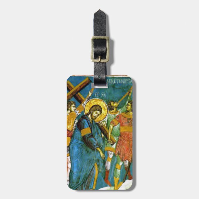 Jesus Bagagebricka (Vertikal Framsida)