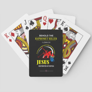 JESUS: Baphomet-Killer Casinokort