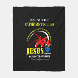 JESUS: Baphomet-Killer Fleecefilt