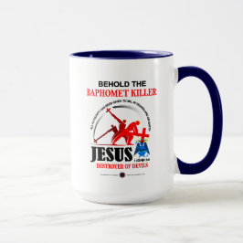 Jesus: Baphomet Killer Mugg